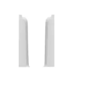 Zakończenie L+P do listew Vigo 60 Arbiton, biały, 2 szt.